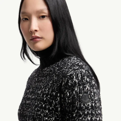 Fringe-Trim Wool Blend Jumper