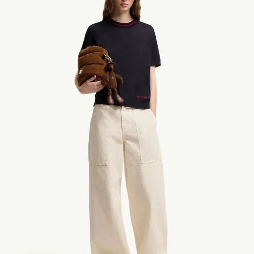 Jacquard Logo Wool Jumper