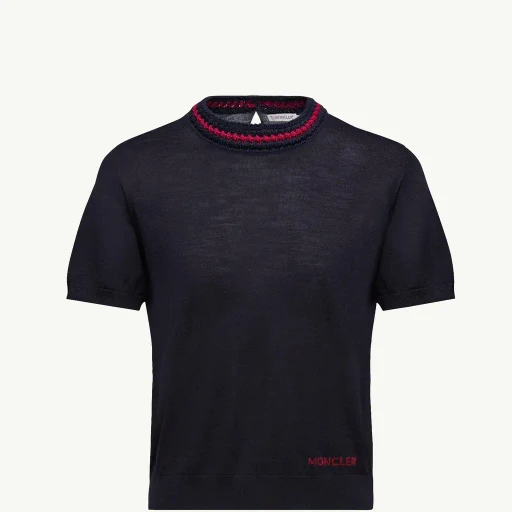 Jacquard Logo Wool Jumper