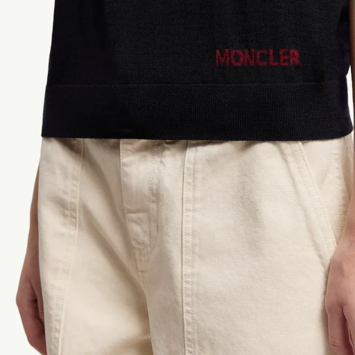 Jacquard Logo Wool Jumper