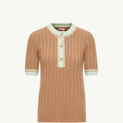 Jewel Buttons Wool & Cashmere Jumper