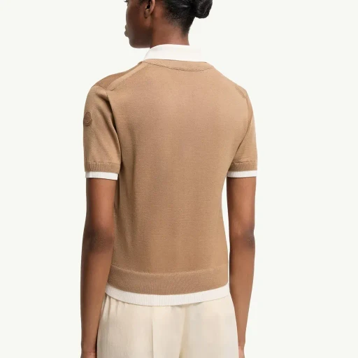 Layered Wool Polo Shirt