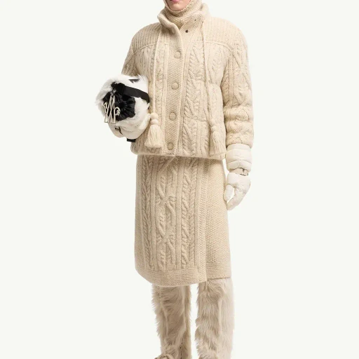 Melgven Wool Blend Short Down Jacket