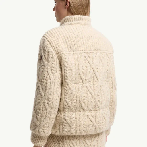 Melgven Wool Blend Short Down Jacket