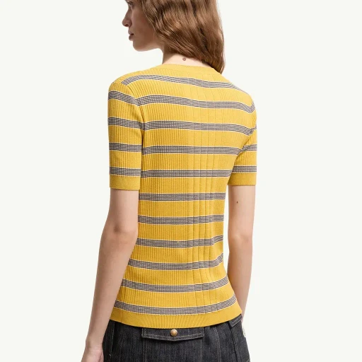Striped Cotton T-Shirt