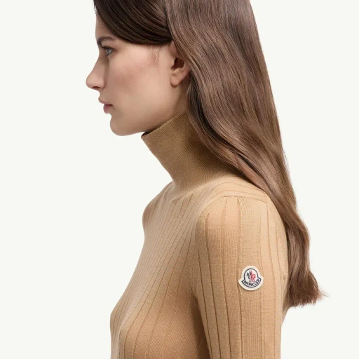 Wool & Cashmere Polo Neck Jumper