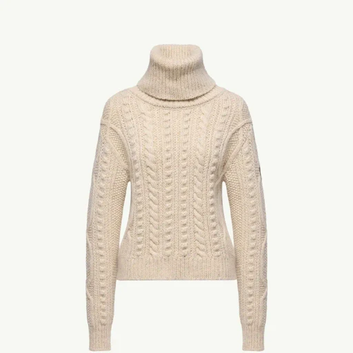 Wool & Mohair Blend Polo Neck Jumper
