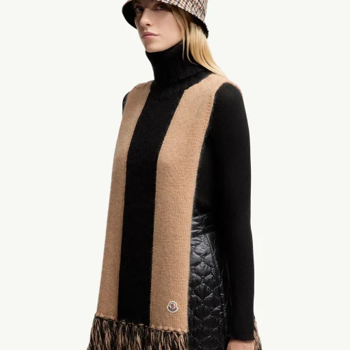Wool, Cashmere & Mohair Poncho