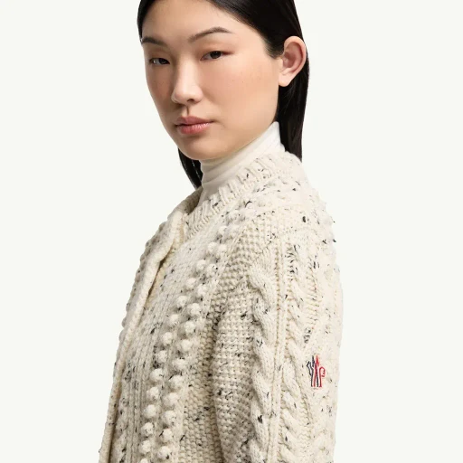 Wool Blend Polo Neck Jumper