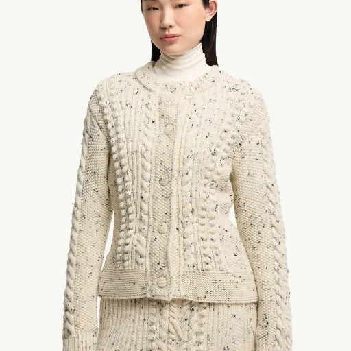 Wool Blend Polo Neck Jumper