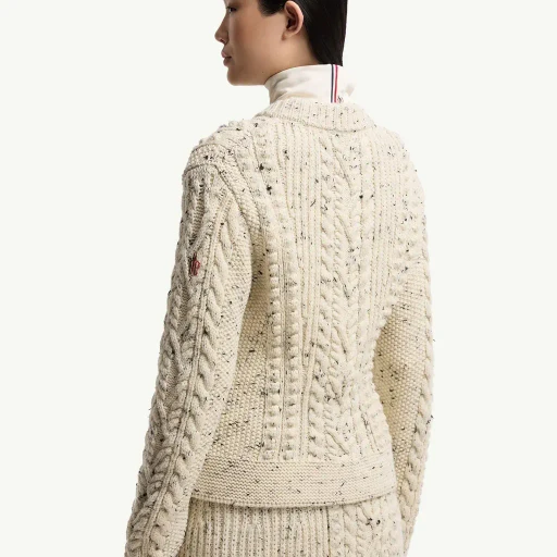 Wool Blend Polo Neck Jumper
