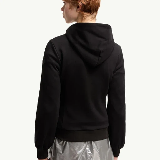 Cotton Fleece Padded Zip-Up Hoodie