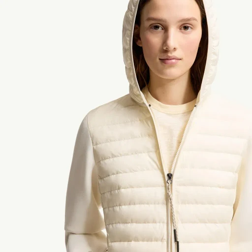 Padded Zip-Up Hoodie