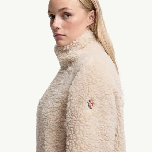 Teddy Polo Neck Sweatshirt