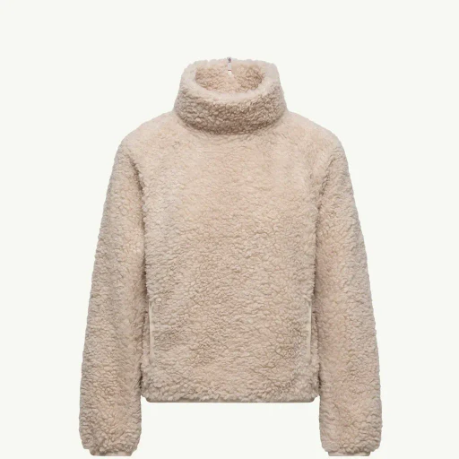 Teddy Polo Neck Sweatshirt