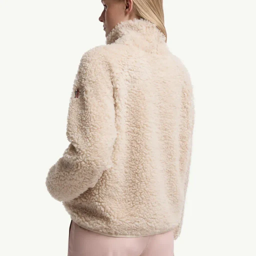 Teddy Polo Neck Sweatshirt