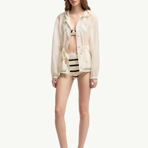 Striped Bouclé Bikini