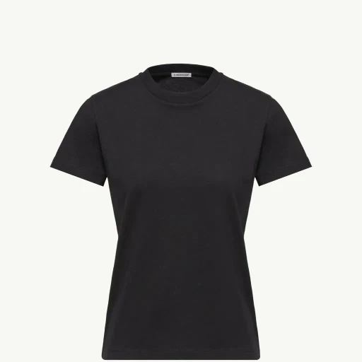 Embroidered Logo Cotton T-Shirt