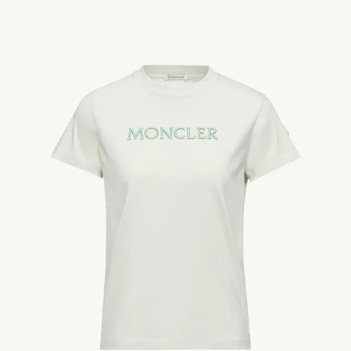 Embroidered Tonal Logo Cotton T-Shirt