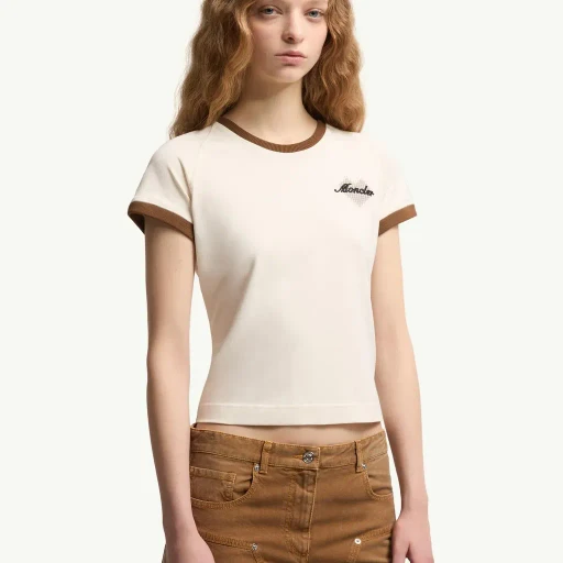Heart Logo Cotton T-Shirt