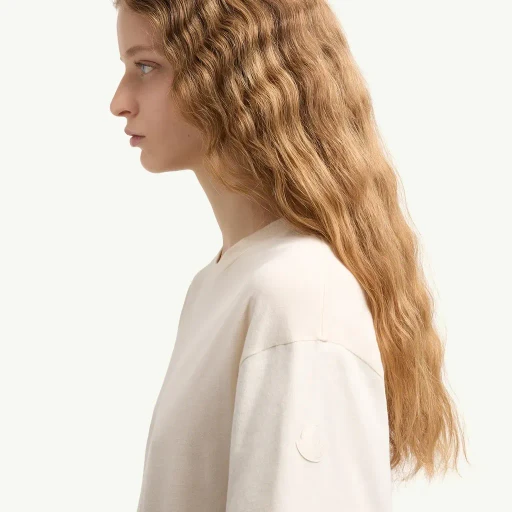 Layered-Effect Vichy Cotton Blend T-Shirt