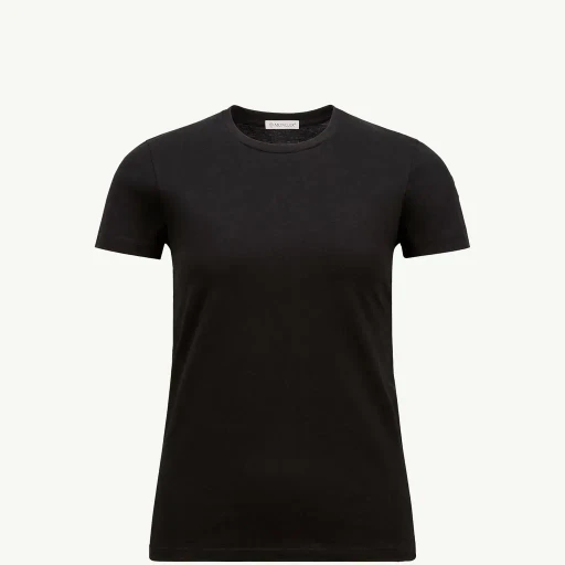 Logo Patch Cotton Jersey T-Shirt