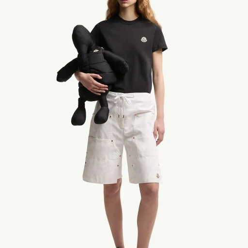 Logo Patch Cotton T-Shirt