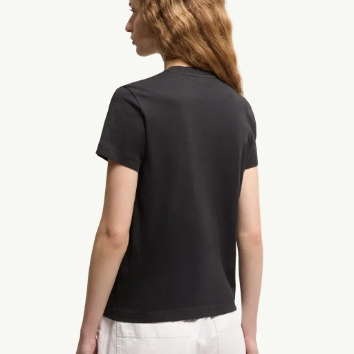 Logo Patch Cotton T-Shirt