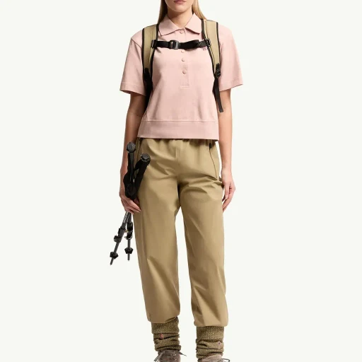 Logo Patch Cotton Polo Shirt