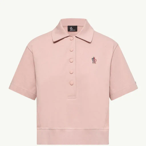 Logo Patch Cotton Polo Shirt