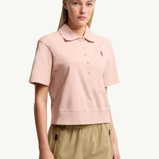 Logo Patch Cotton Polo Shirt