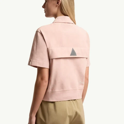 Logo Patch Cotton Polo Shirt
