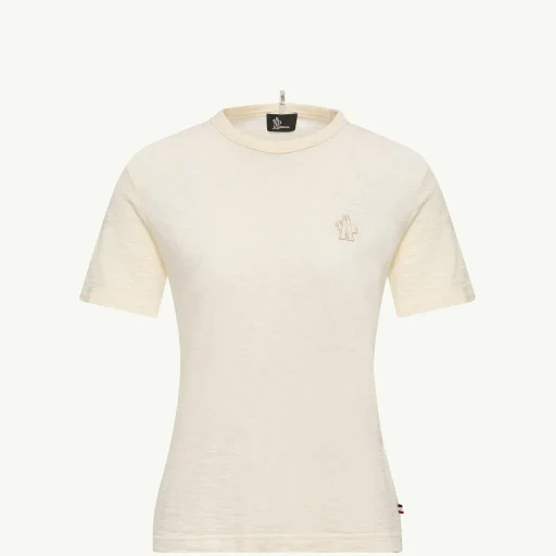 Logo Patch Cotton T-Shirt
