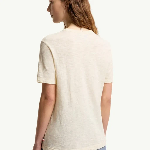 Logo Patch Cotton T-Shirt