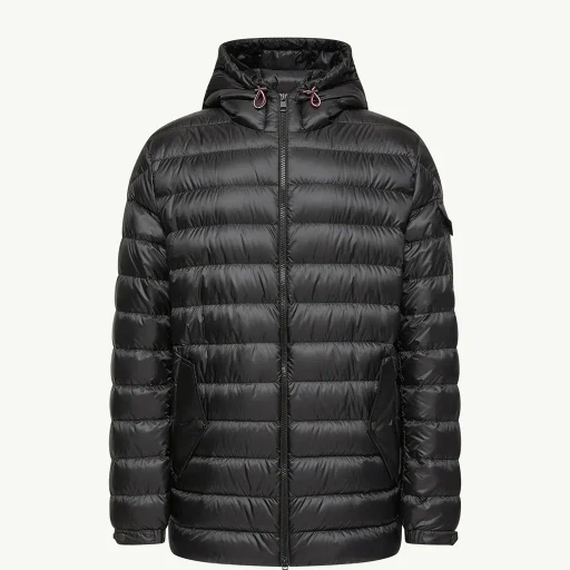 Oahu Hooded Mid-Length Down Parka Jacket