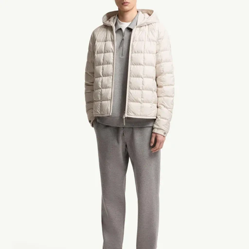 Tahrir Square-Quilted Hooded Down Jacket