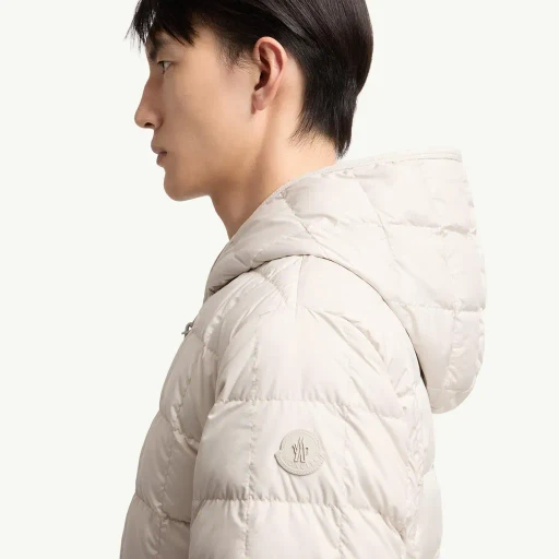 Tahrir Square-Quilted Hooded Down Jacket
