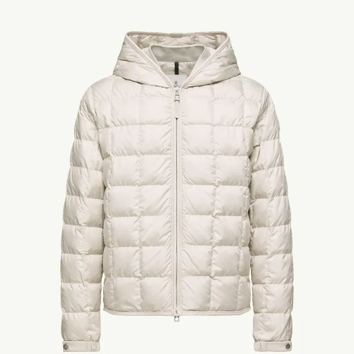 Tahrir Square-Quilted Hooded Down Jacket