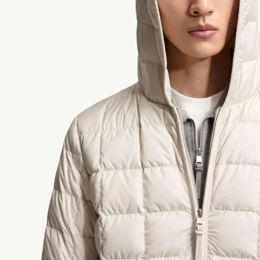 Tahrir Square-Quilted Hooded Down Jacket