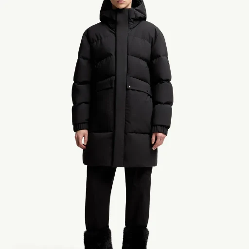 Avioth Hooded Long Down Jacket