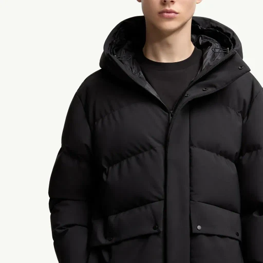 Avioth Hooded Long Down Jacket
