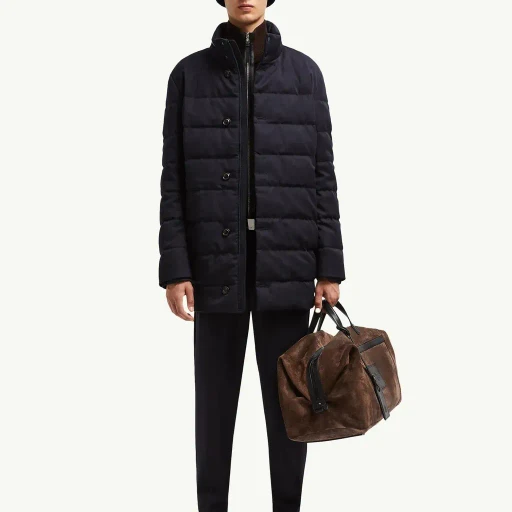 Vallonpierre Hooded Long Down Jacket