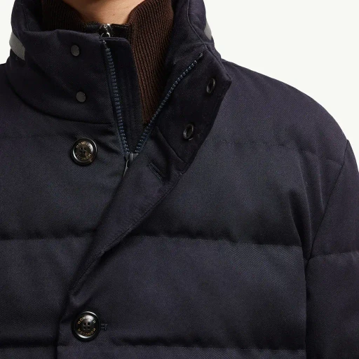 Vallonpierre Hooded Long Down Jacket
