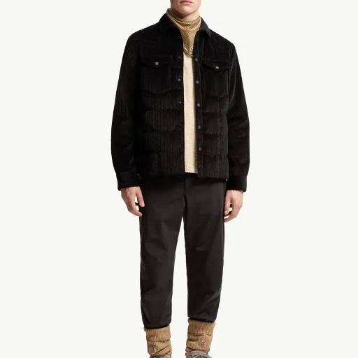 Gelt Corduroy Down Shirt Jacket