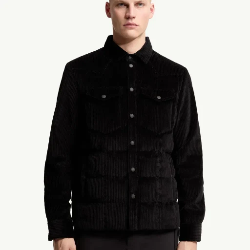 Gelt Corduroy Down Shirt Jacket