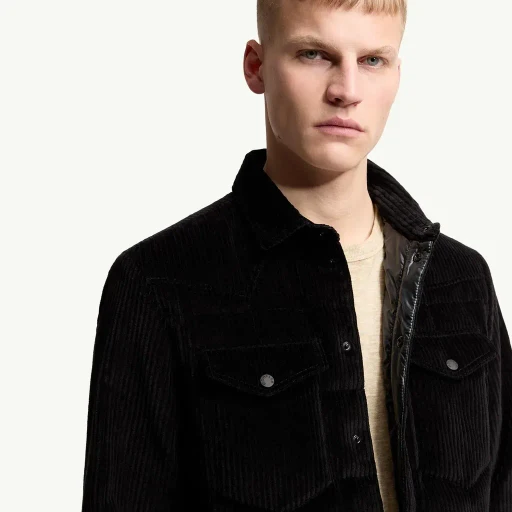 Gelt Corduroy Down Shirt Jacket