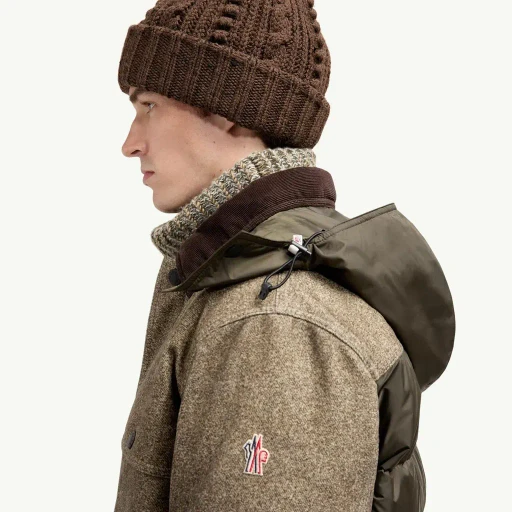 Kalinzu Cotton Moleskin Short Down Jacket