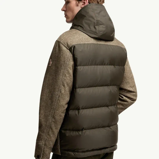 Kalinzu Cotton Moleskin Short Down Jacket