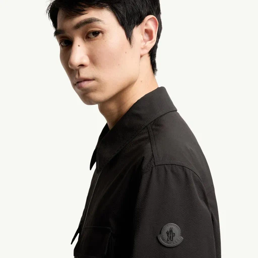 Seersucker Shirt Jacket