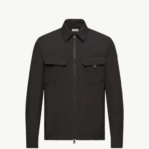 Seersucker Shirt Jacket